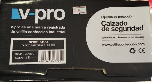Oplus_131104 Calzado de Seguridad Sanitario O1 FO SRC V-PRO