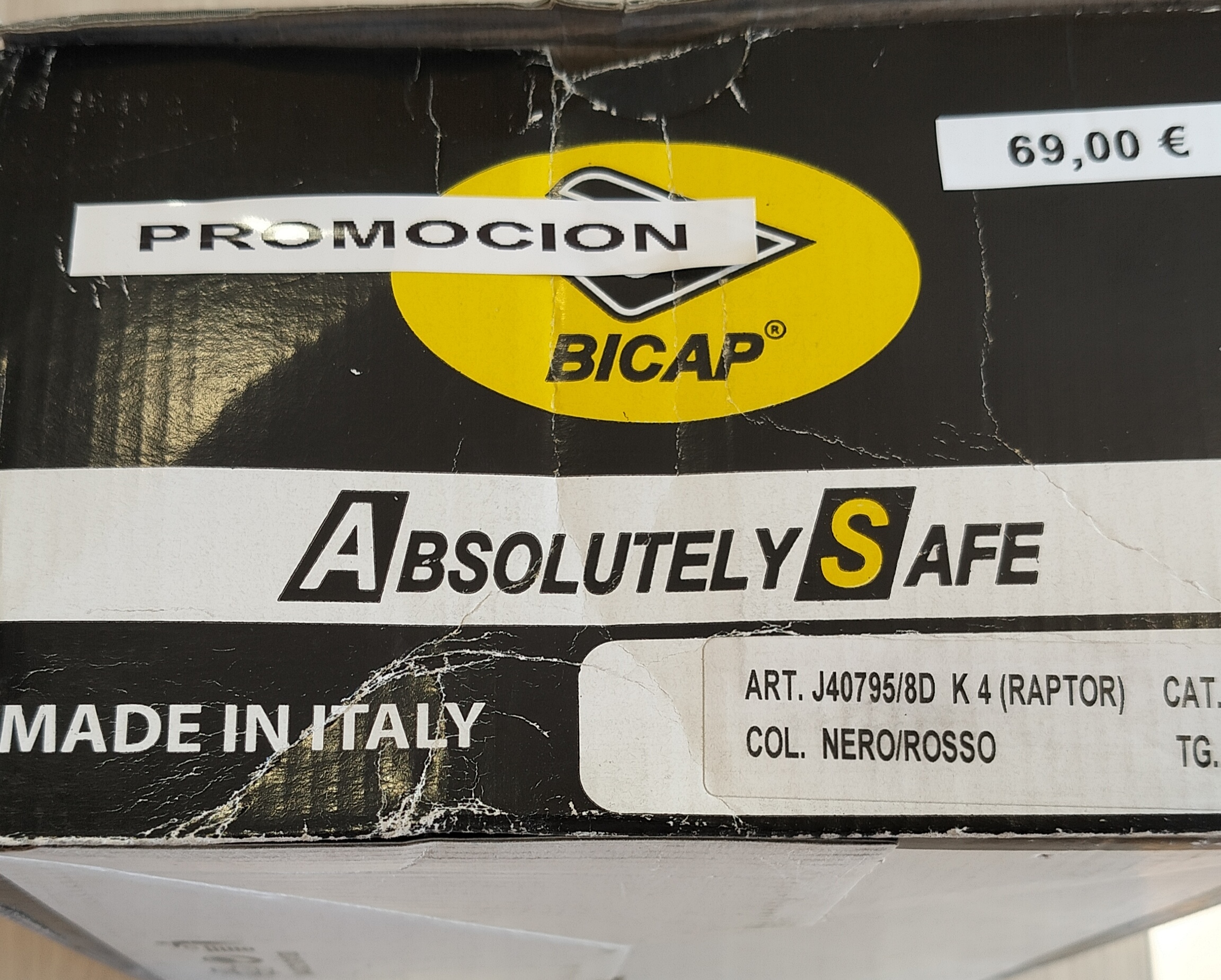 Oplus_131104 Calzado de Seguridad BICAP RAPTOR